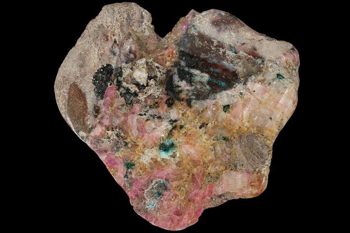 Polished Cobaltoan Calcite Slab - Congo #184012
